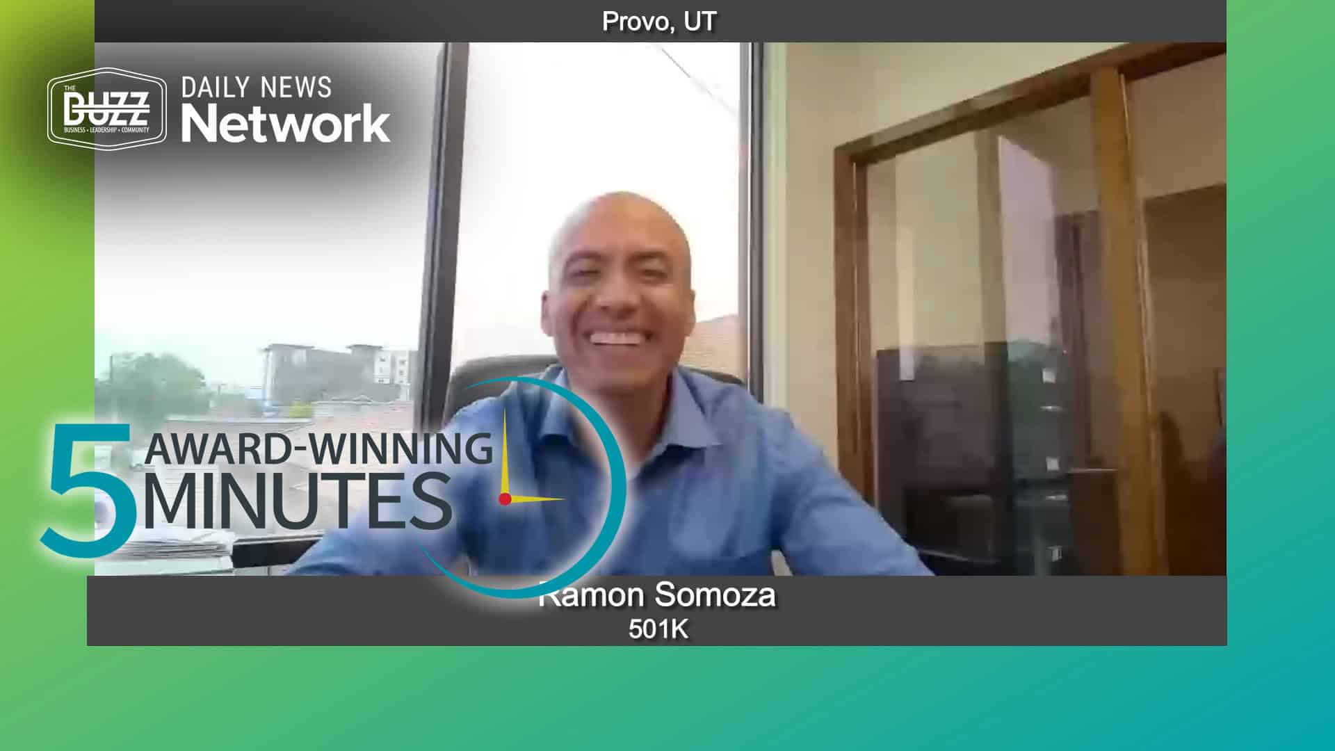 5 Award Winning Minutes With Ramon Somoza of 501K