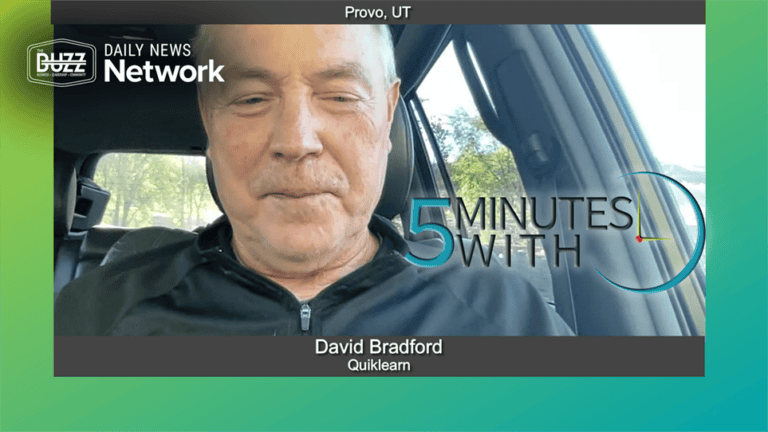 5 Minutes With David Bradford of Quiklearn