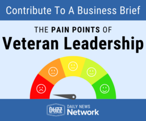 The paint points of veteran leadership.